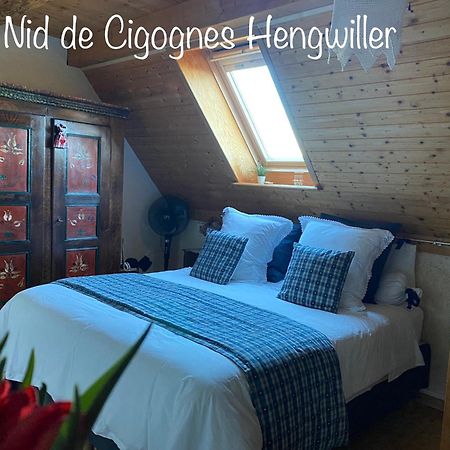 Le Nid De Cigognes Otel Hengwiller Dış mekan fotoğraf