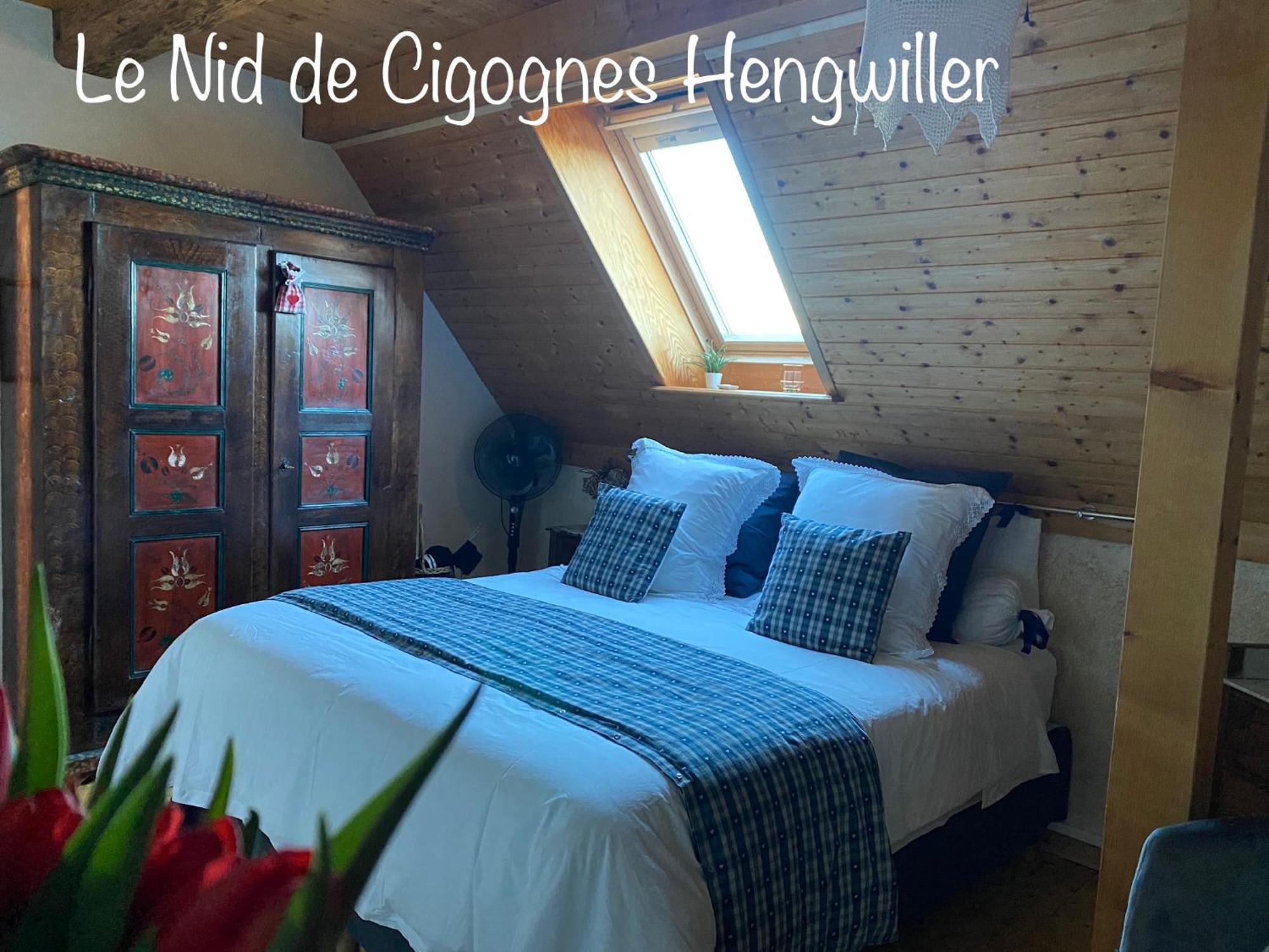 Le Nid De Cigognes Otel Hengwiller Dış mekan fotoğraf